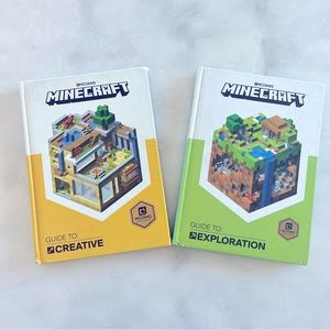 2 x Minecraft Creative and Exploration Books.